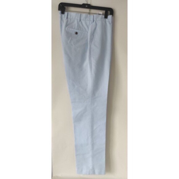 NWOT Brooks Brothers Clark Fit Men's  Chino Pants Light Blue Size W34X L32 - Picture 2 of 9